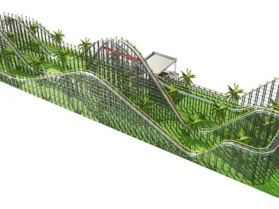  Detailed Updated Roller Coaster 