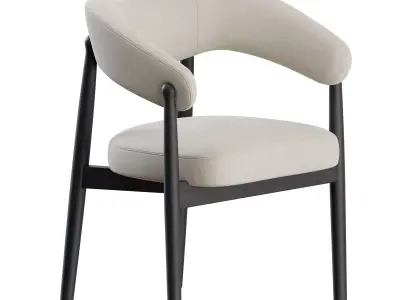 Frenchmen Street Armchair by Man Of Parts 3D model