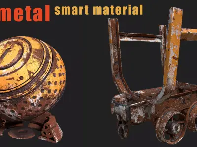25 metal smart mterial 3D model