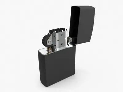 Zippo Lighter 3D model