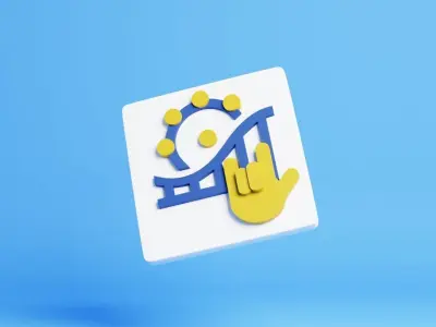 Asset For Travel App includes lighting setup 3D model