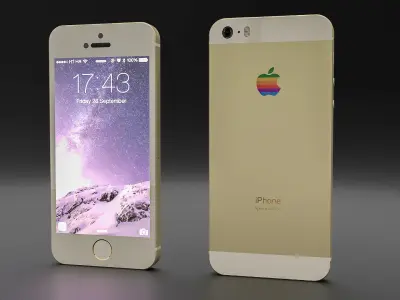 IPHONE 5S  Free low-poly 3D model