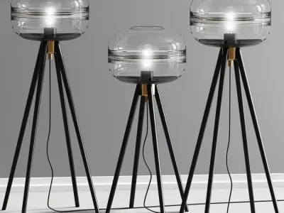 McQuilkin 14 Floor Lamp 3D model