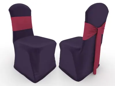 Collection Banquet Chair 21 3D Model Pack