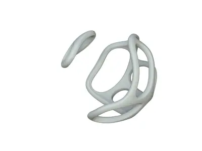 SciFi Cube Object No 26915 Low Poly Shape Texture