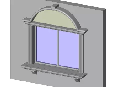 Classic Window  3D model