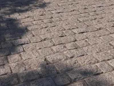 Stone Floor 01 3D model