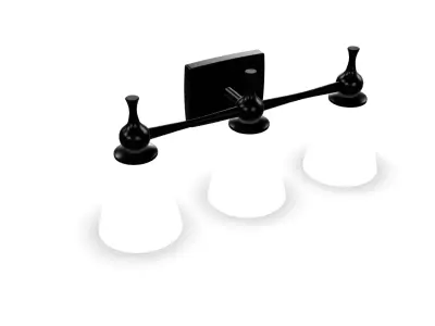 Kichler Cosabella  24 inch Vanity Lamp Low-poly 3D model