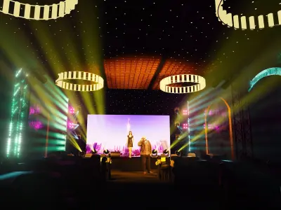 mini show - 3d stage design - 12 design 3d model  Texture