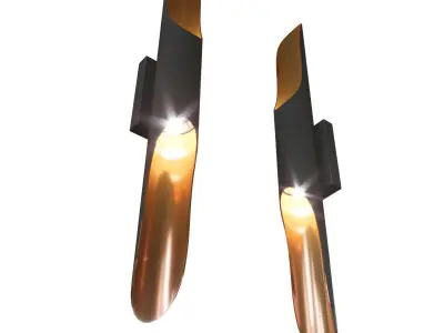 Lehome F405 Delightfull Coltrane Wall Single Sconce 3D model