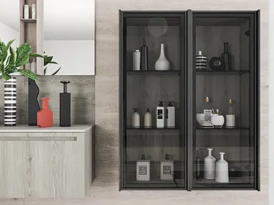 Bathroom furniture set Rush 3D model