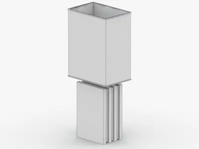1399 - Table Lamp Low-poly 3D model