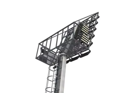 Stadium Light Tower 3D model