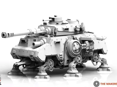 Valour Korps - Medium Battle Walker 3D print model