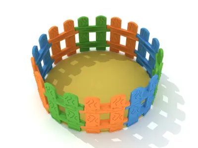 Kids Game Play Equipment 026 Ball Pool 3D model