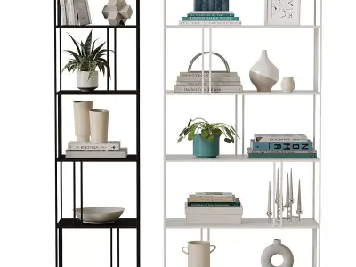 Westelm - Profile Bookcase 3D model