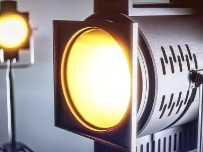 Stage Spotlight 3D model