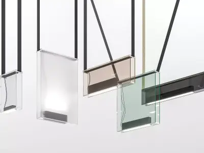 Lambert and Fils Sainte pendants  3d model 3D model