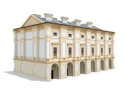 Apartment House 209 Low-poly 3D model