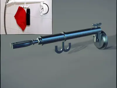 Functional Shower Holder  3D print model