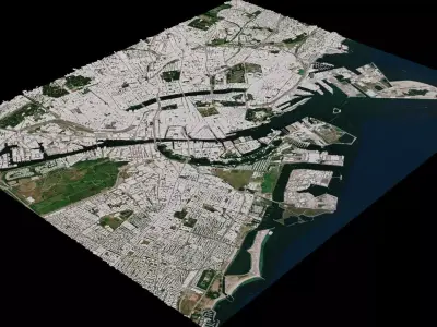 Copenhagen - Denmark 3D model