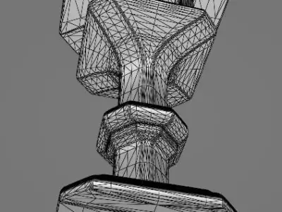 Japanese Lantern 3D model