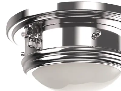 Marine Porthole Small Flush Mount 3D model