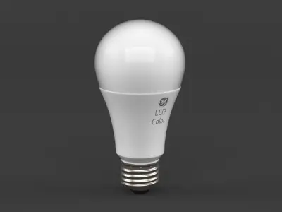LED light bulbs 3D model