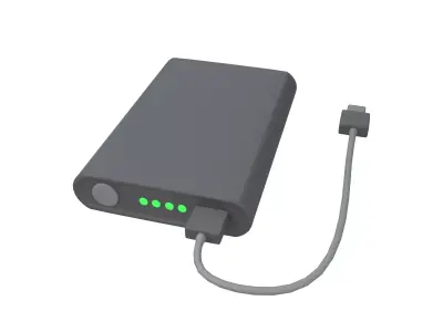 Power Bank Icon v1 001 Low-poly 3D model