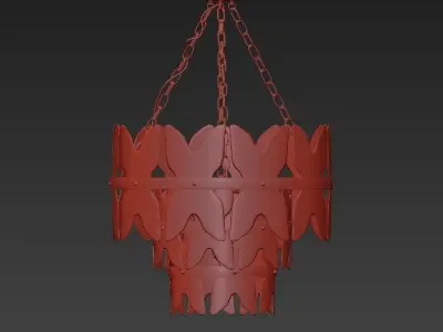 Arteriors Millie Chandelier 3D model
