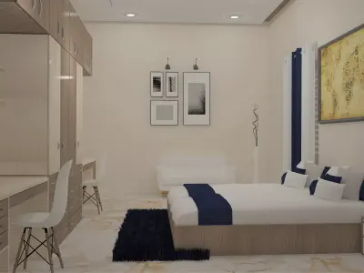 KIDS BEDROOM  3D model