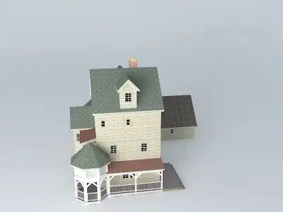 Ashley House Free 3D model