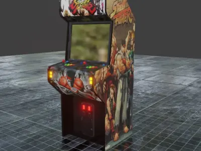 Arcade Machine 3D model