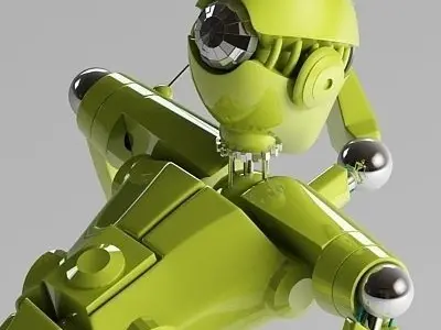 Droid 001 3D model