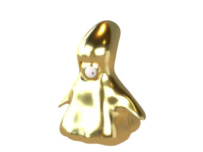 Slime OI v1 0003 Low-poly 3D model