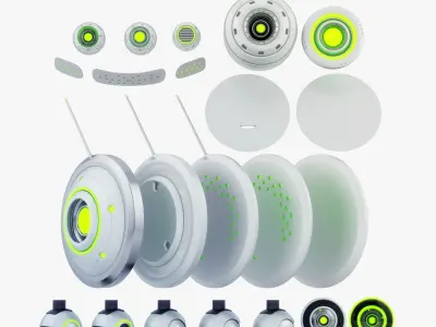 Cute baby monitor III  3D model