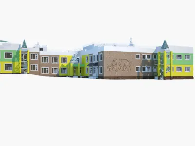 Kindergarten 3D model