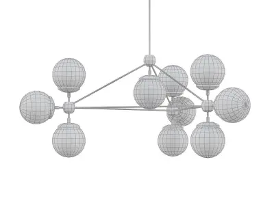 Modo Chandelier 3D model