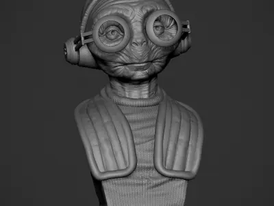 Maz kanata 3D print model