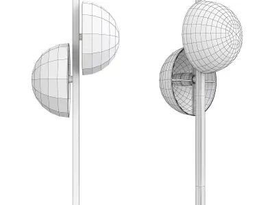  Heathfield Co Nacchera Table Lamp Low-poly 3D model