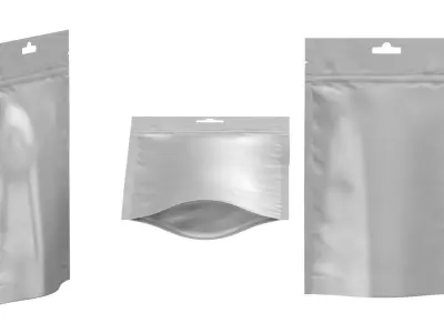 stand up pouch collection v3 PBR 3D model