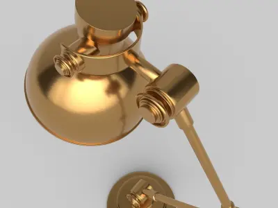 table lamp model 4 3D model