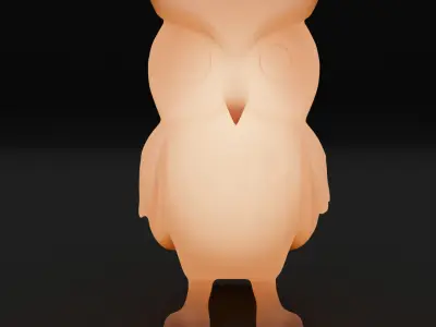 Indirect owl lighting 3D model