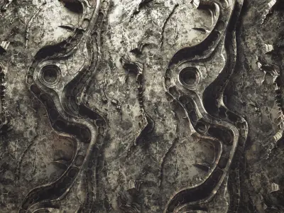 BIOMECHA UNIVERSE VOLUME 4  Texture