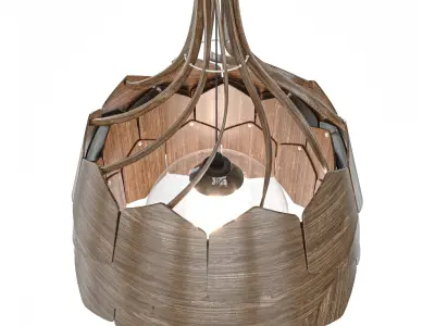 Ceiling Lamp 2 types 3D model