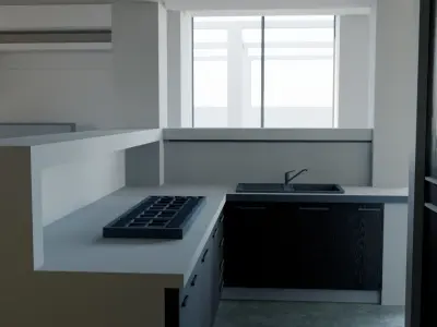 Living Room 3D model