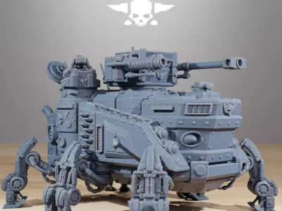Scavenger Heavy Tank  3D print model