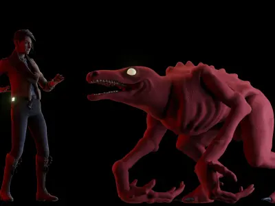 The Invasor V01 3D model