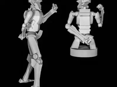 Tacticool Robot Strategists 3D print model