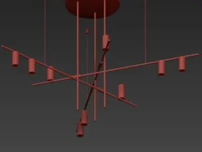 Tribes 3 lampa wiszaca TossB 3D model